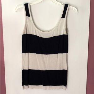 Nautical knit tank